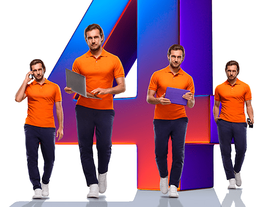 Великолепная четверка Ростелеком в деревня Кондырева (Орловская область)